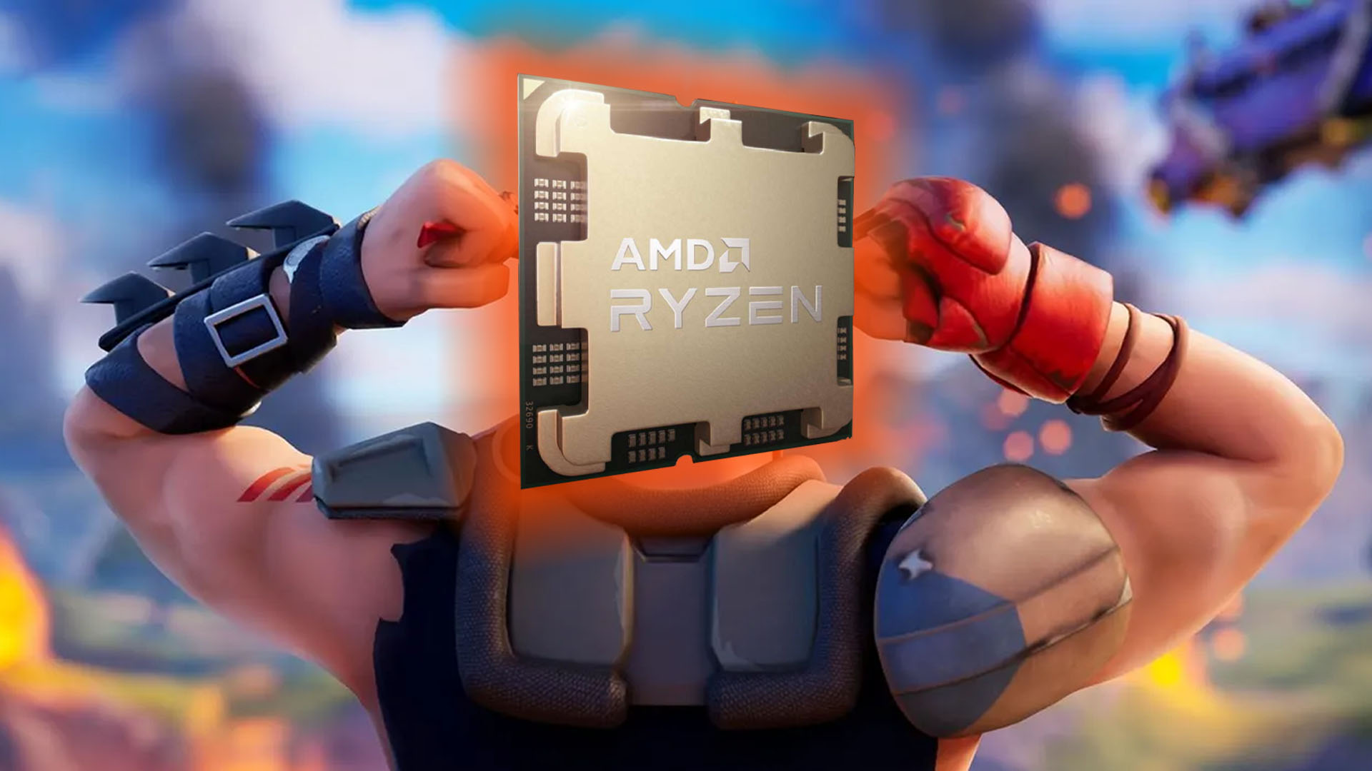 AMD's new CPU hits 132fps in Fortnite without a graphics card