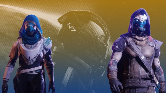 Destiny 2 hunters and the N7 armor