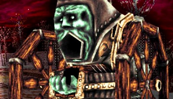 Dread Delusion The Clockwork King is the cosmic horror Elder Scrolls style RPG's biggest update yet - A cannon with a human-style face and hand, its open mouth the cannon's loading bay.