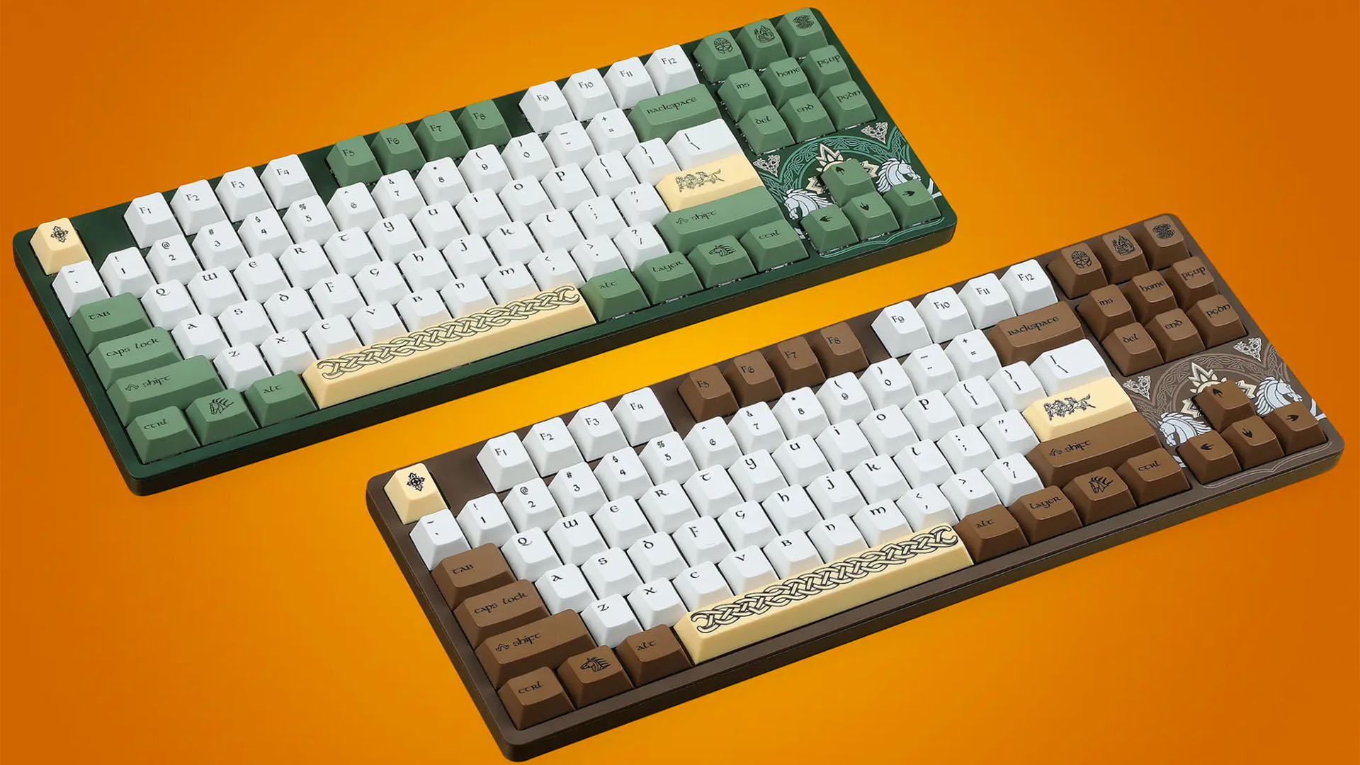 Drop Lord of the Rings Rohan gaming keyboards