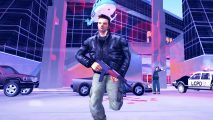 GTA 3 speedrun world record: A criminal runs from the police in Rockstar open-world game Grand Theft Auto 3