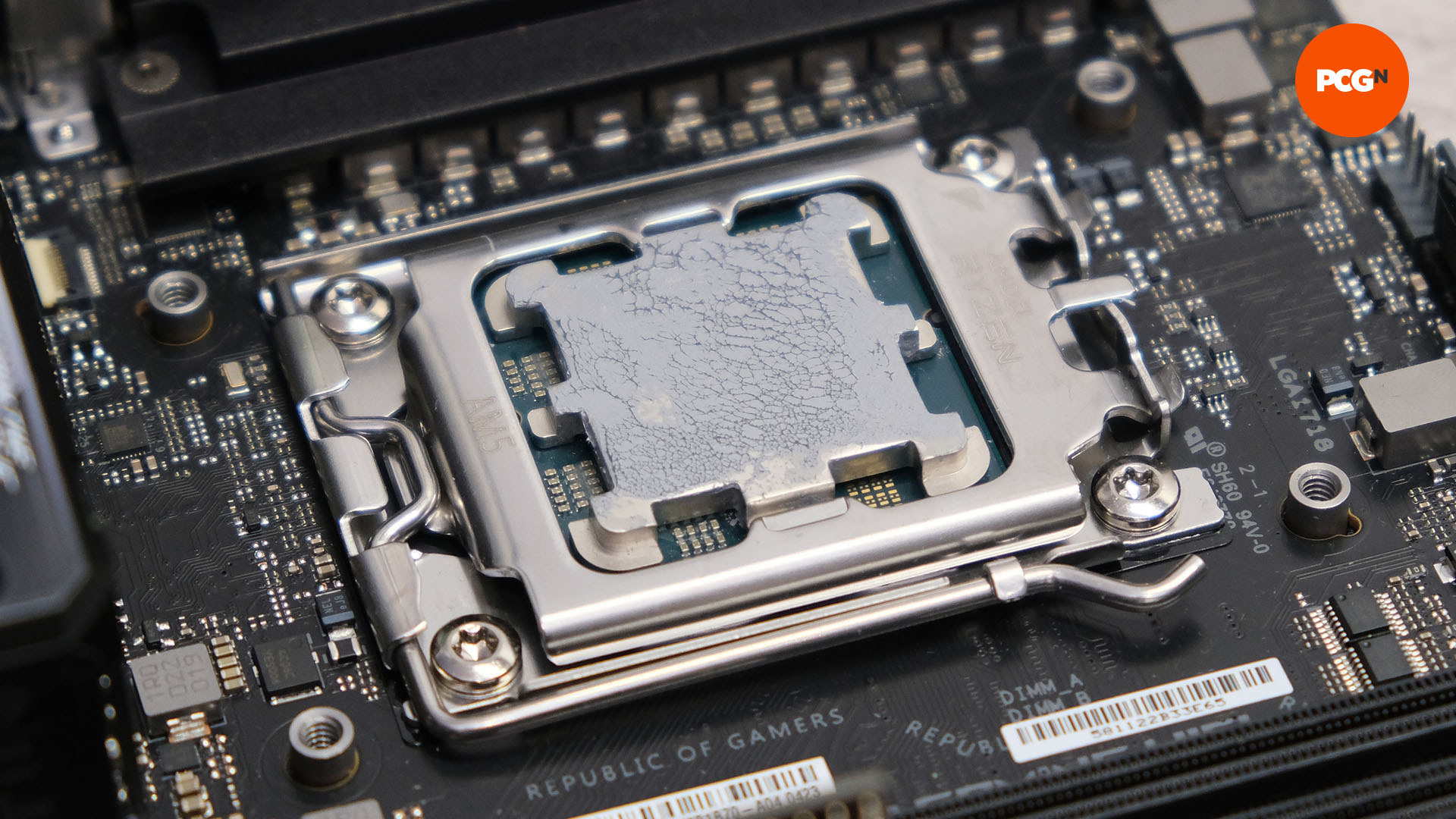 How to apply thermal paste: AMD AM5 CPU
