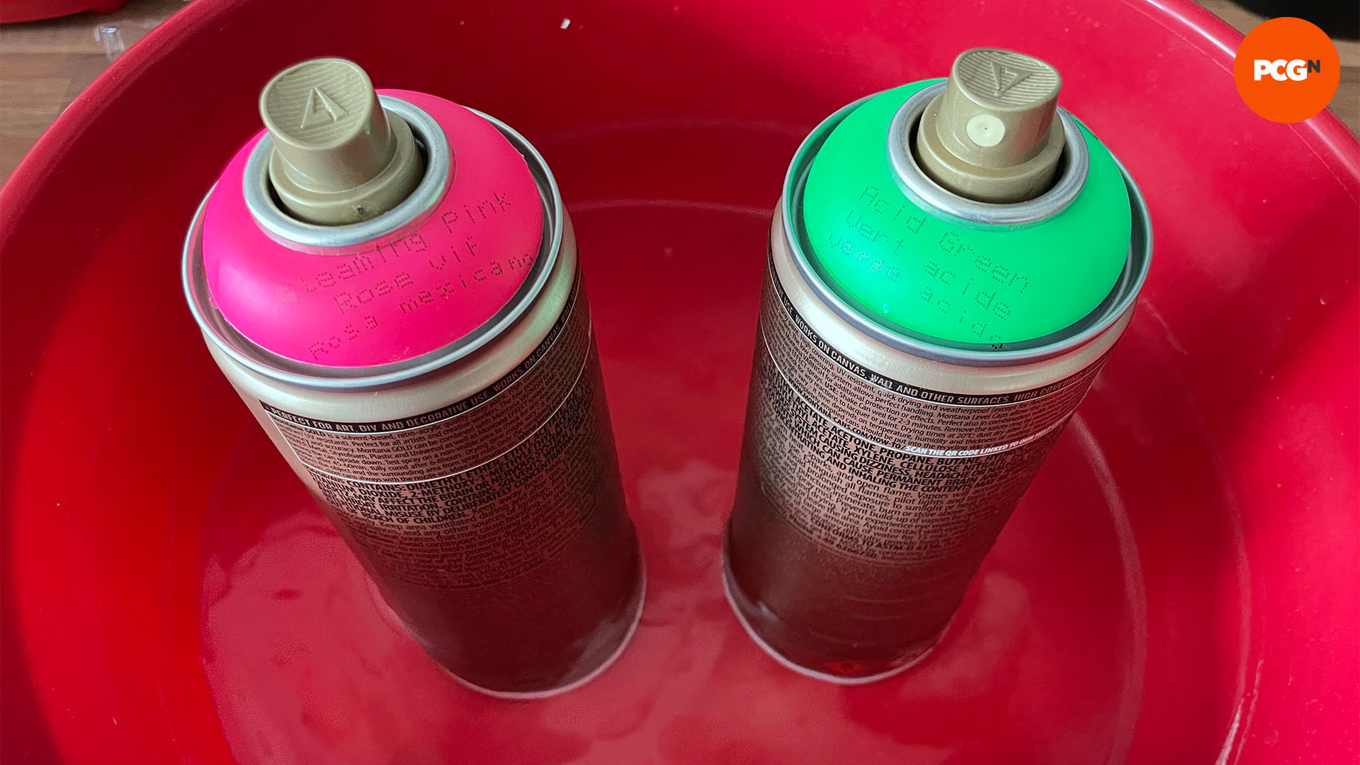 How to paint your PC case: Warm your spray cans
