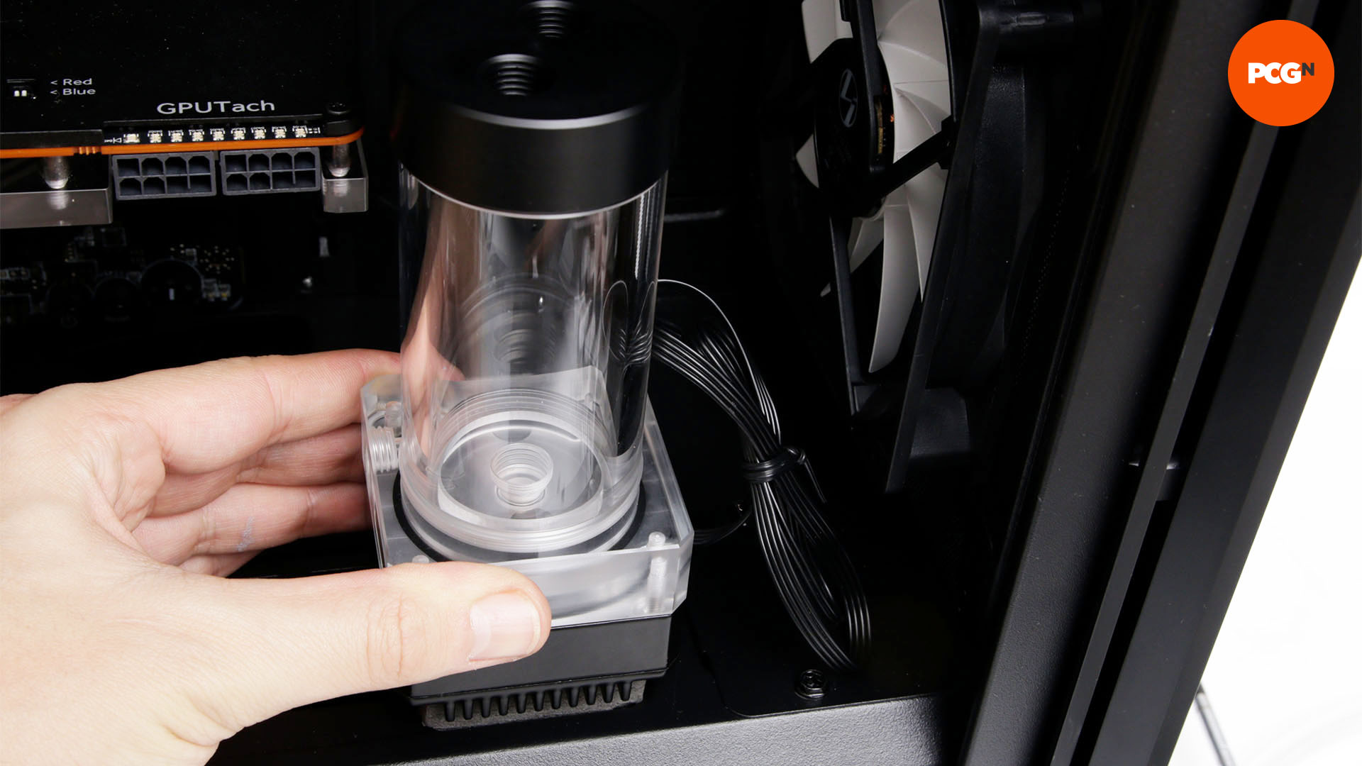How to water cool your PC: Mount your reservoir in your PC case