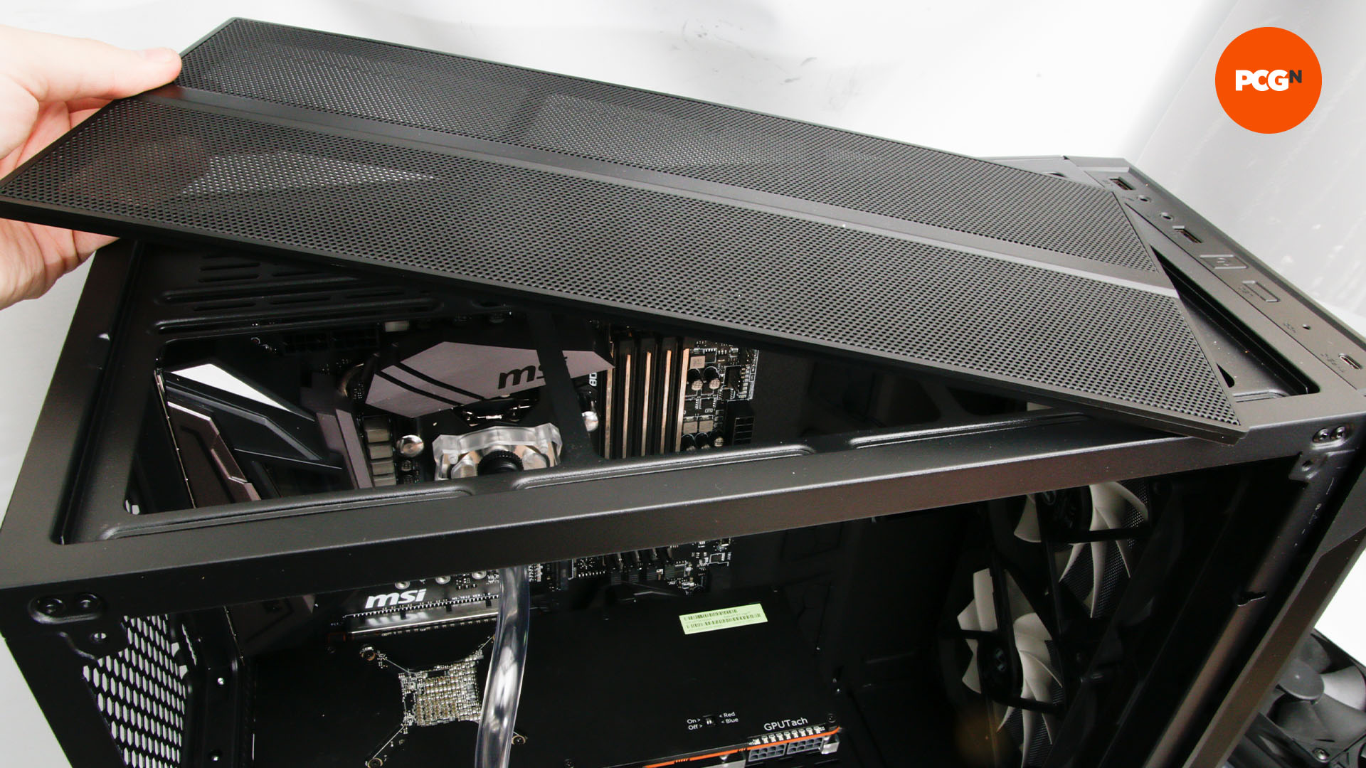 How to water cool your PC: Remove your PC case roof