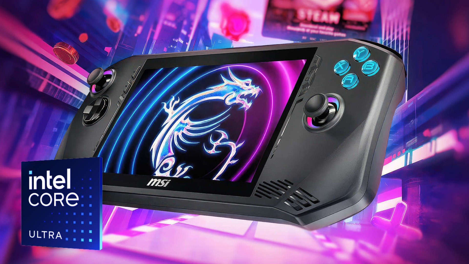 The MSI Claw is real, and it's the first Core Ultra gaming handheld