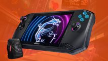 The MSI Claw handheld gaming PC