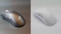 New 8KHz polling mice - and image of the ROG Keris II Ace in white and black variants