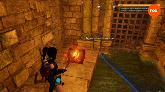 Palworld copper key: some glowing chests need a key to open