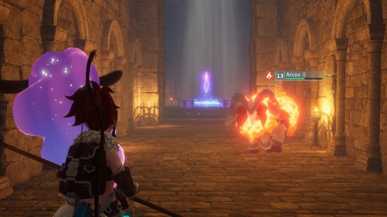 dungeon reward chests near a purple teleporter in palworld