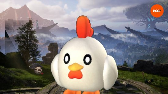 A Chikipi in Palworld, one of the best Gathering Pals, is just a chicken.