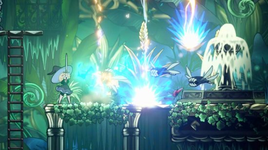 Palworld Pocketpair Hollow Knight: a screenshot of Never Grave from Pocketpair