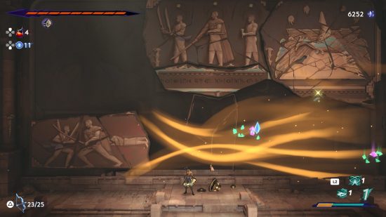 a prophecy mural in prince of persia