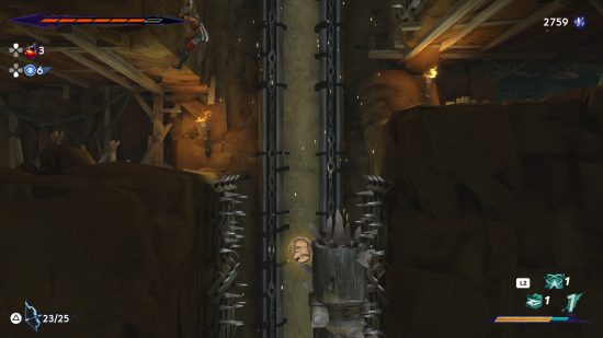 a xerxes coin by several spike traps in prince of persia