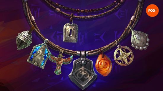 A collection of the best Prince of Persia The Lost Crown amulets.