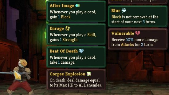 Slay the Spire mods - Colored Powertips