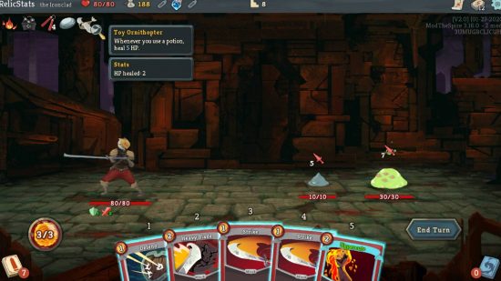 Slay the Spire relic stats mod