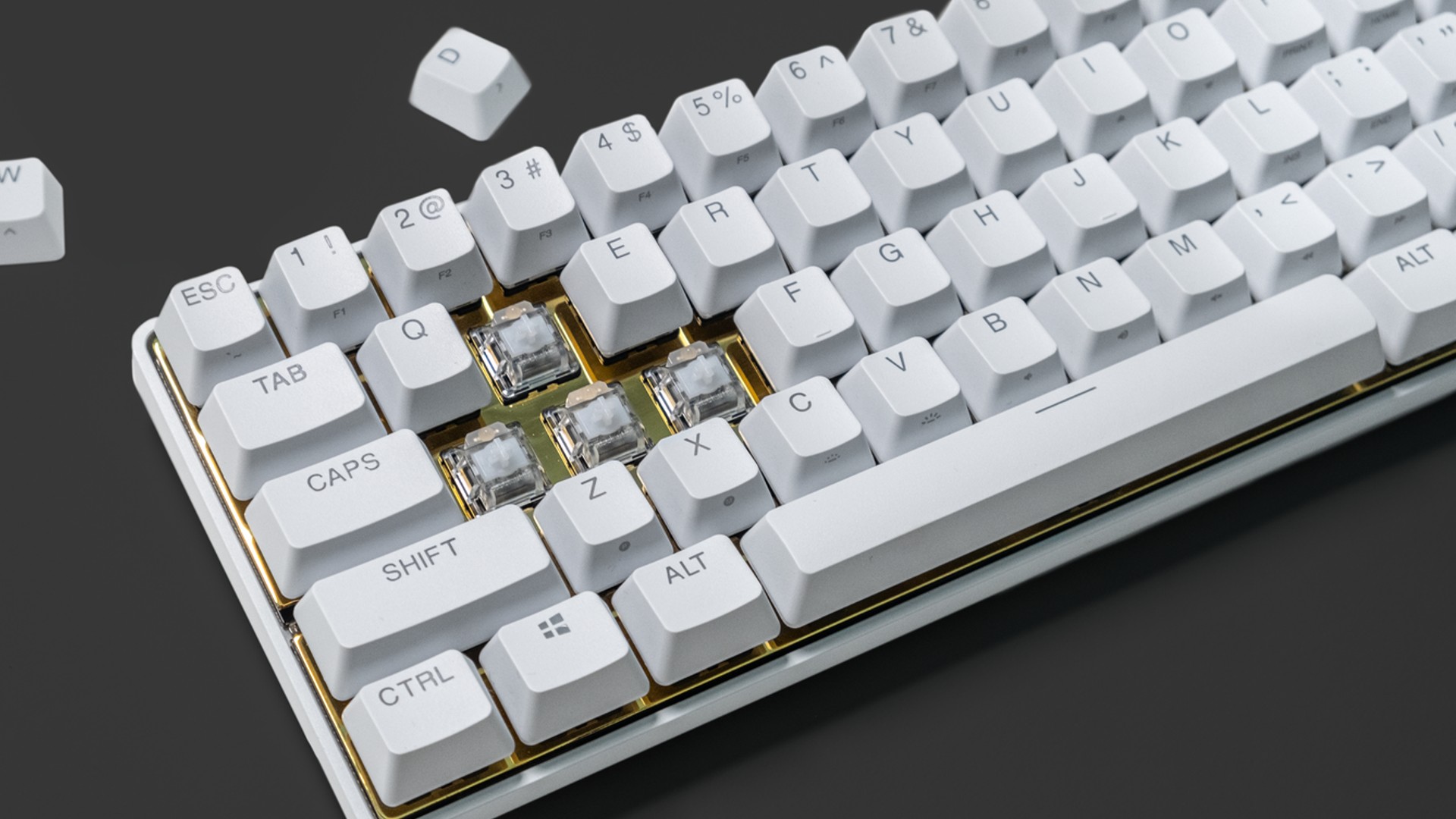 This White x Gold keyboard is beautiful, but only 250 are being made