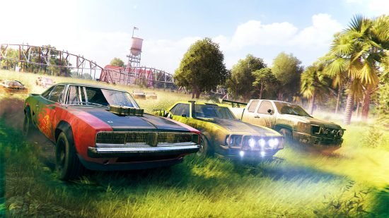 The Crew servers shutdown lawsuit: A row of cars from Ubisoft racing game The Crew