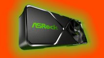 Nvidia GeForce RTX 40 series Founders Edition graphics card with an ASRock logo