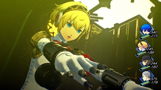 A character from Persona 3 Reload, the acclaimed remake and one of the best anime games.
