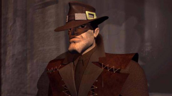 Best Detective games - the private eye protagonist from Discworld Noir.