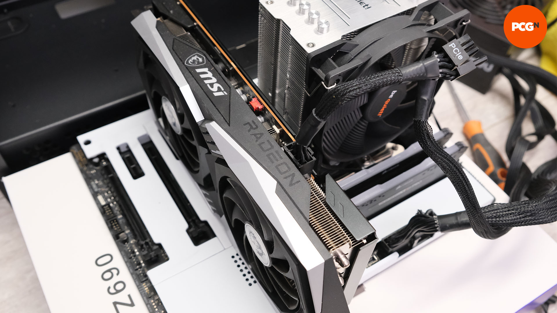 How to build a gaming PC: Fit GPU