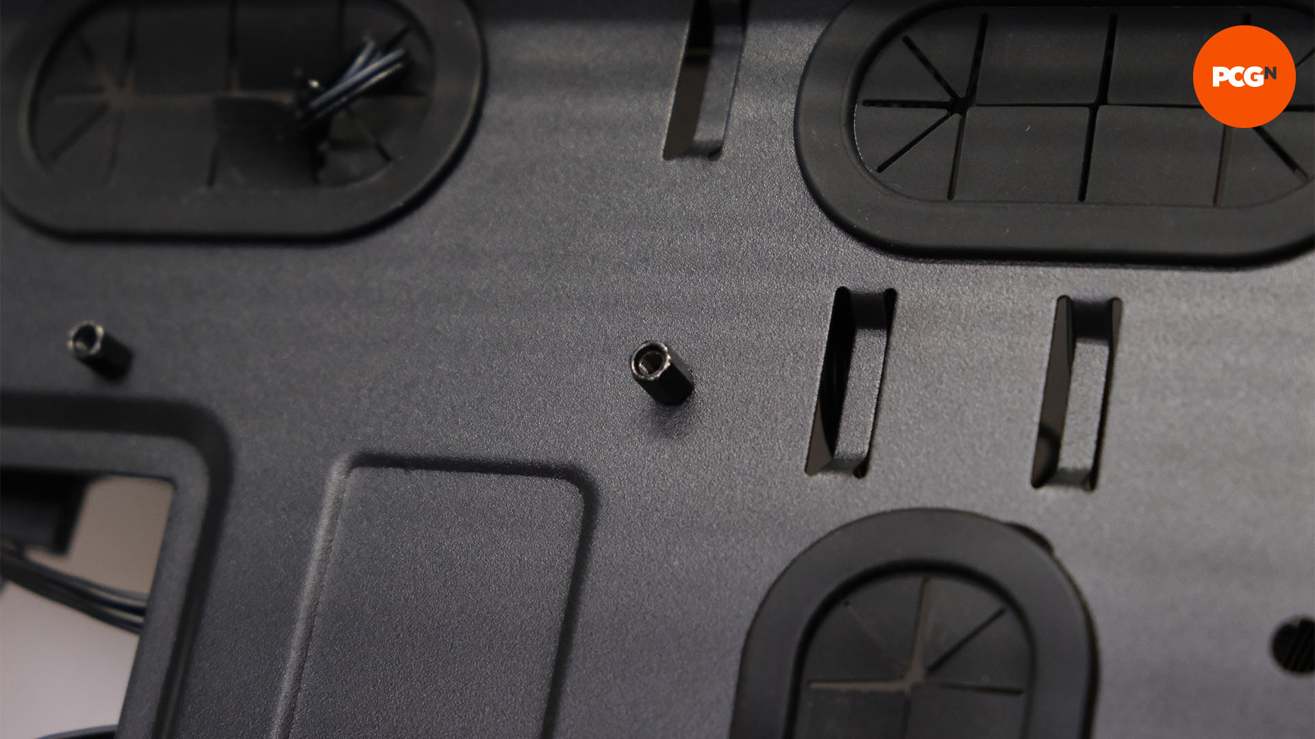 How to build a gaming PC: Motherboard standoffs in case
