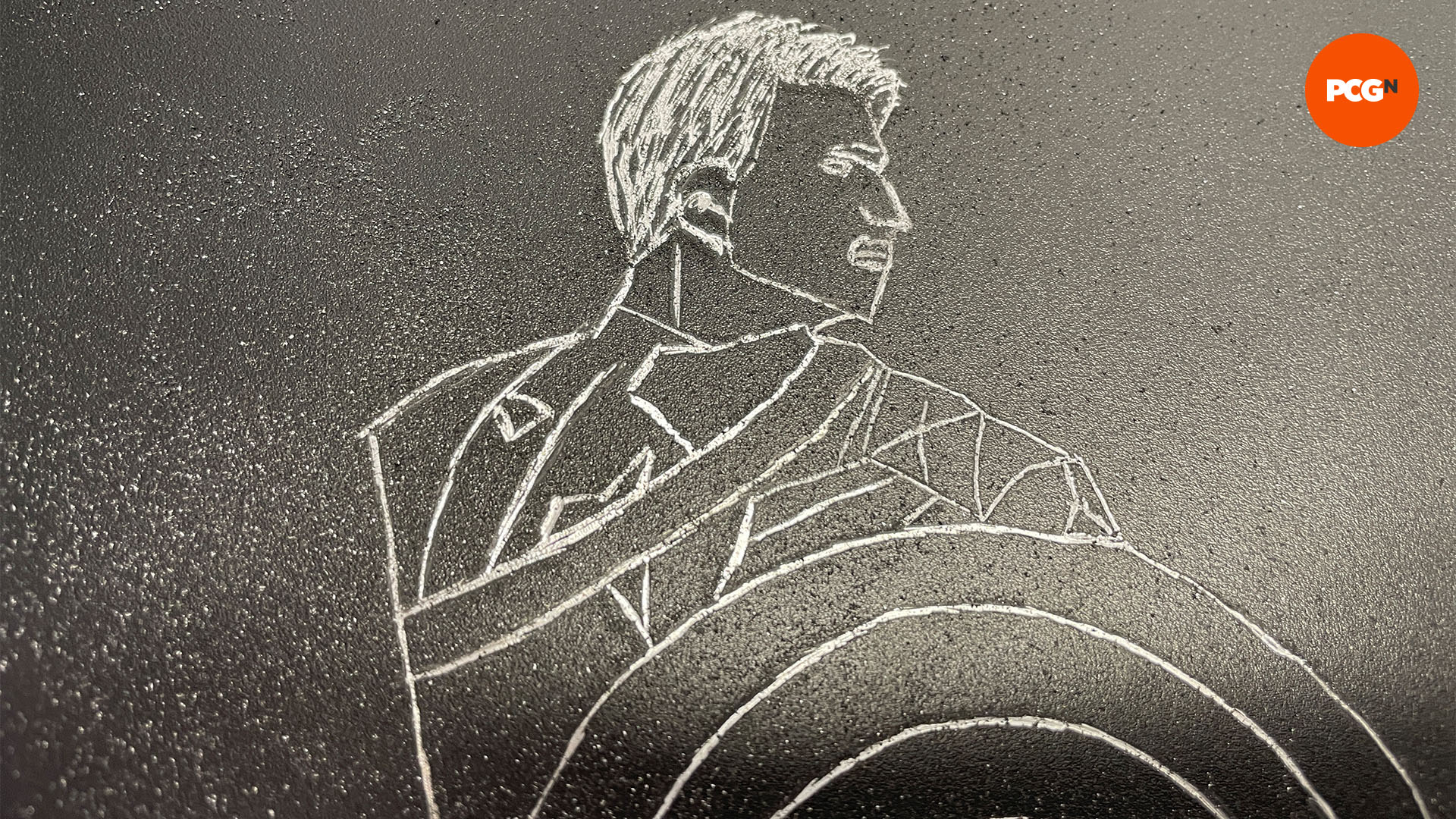 How to engrave your PC case: Follow outlines with Dremel