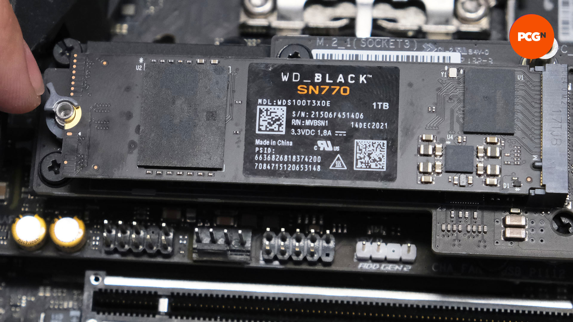 How to install an M.2 SSD: Asus Q-latch