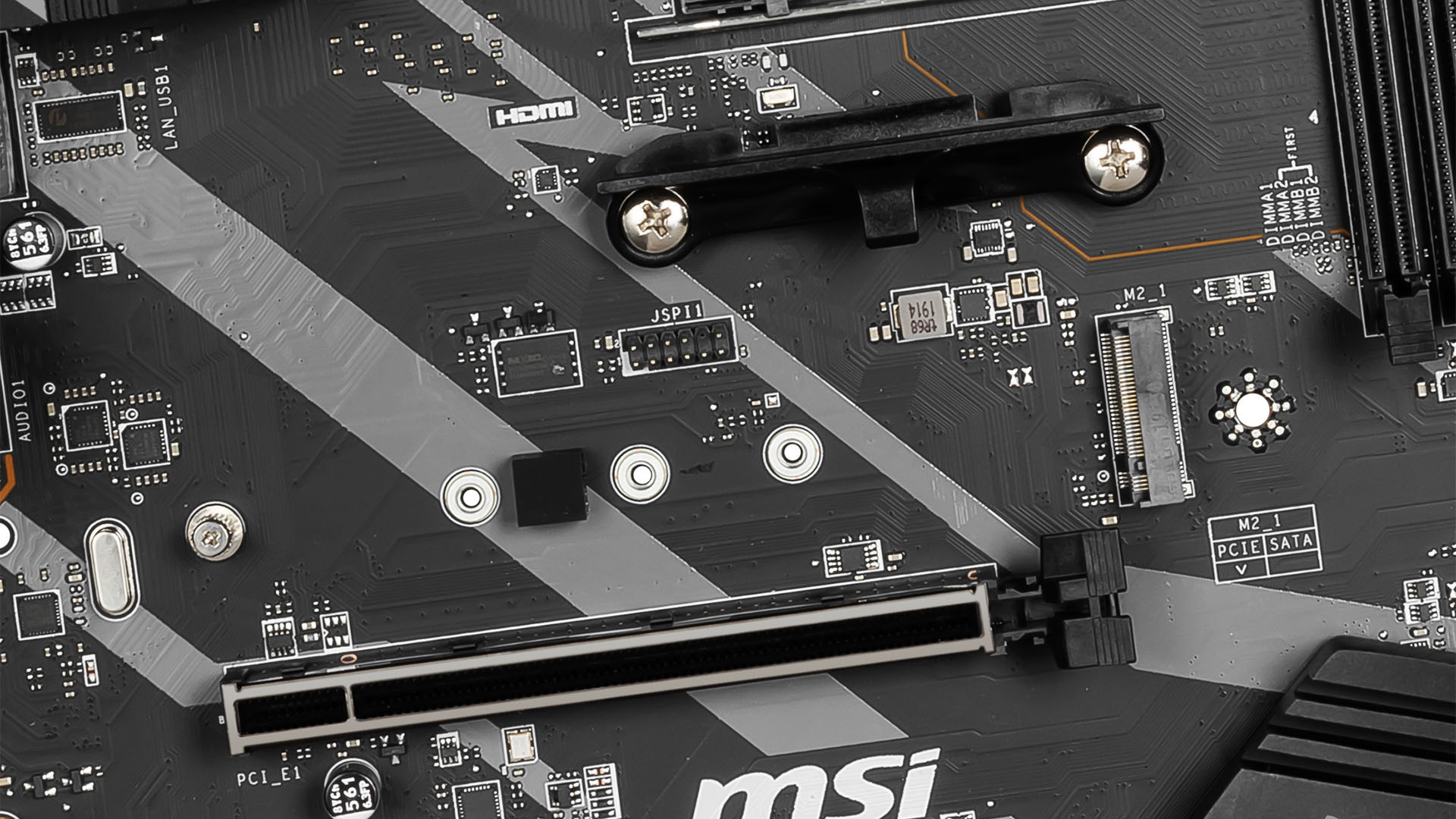 How to install an M.2 SSD: Motherboard connector