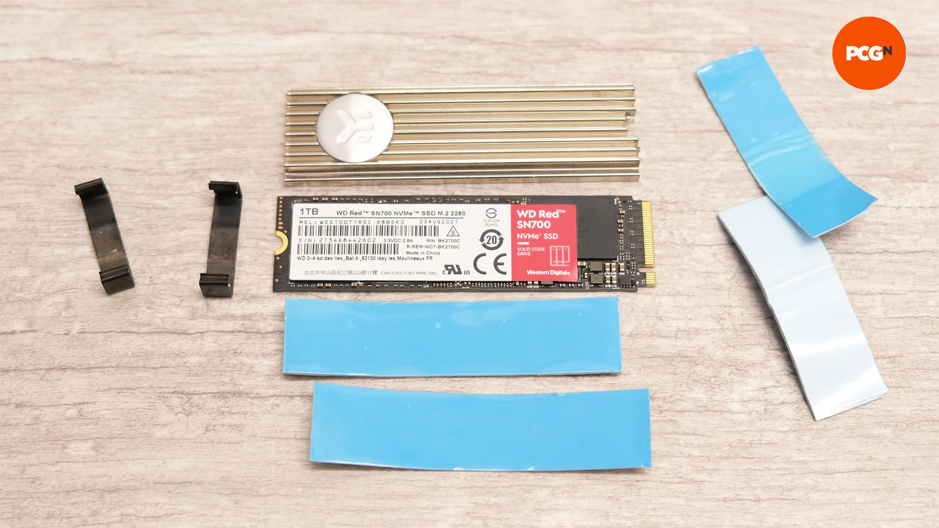How to install an M.2 SSD: Leave the sticker on
