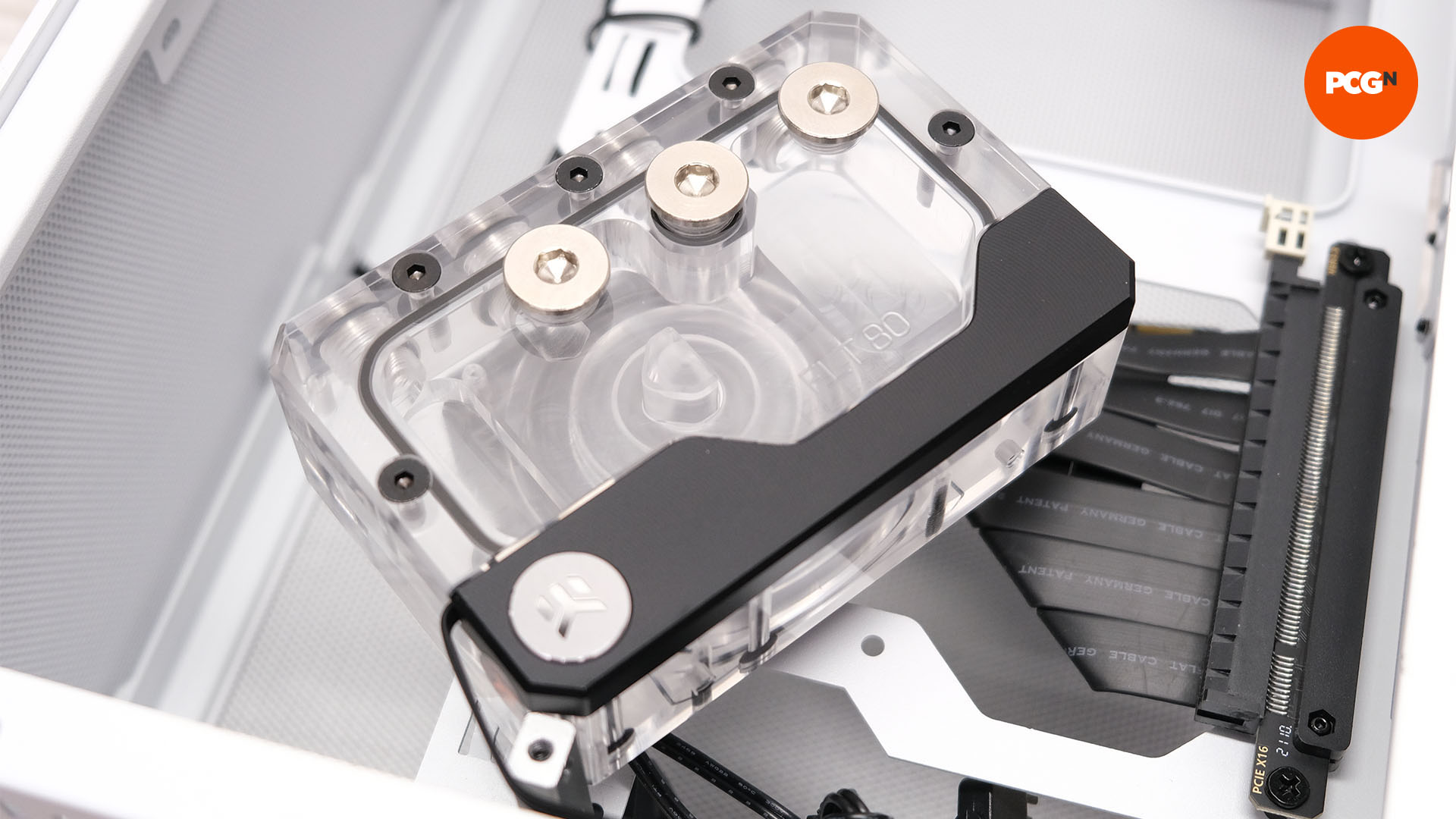 How to mount a reservoir: Choose the location in your PC case