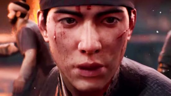 Kingdom: The Blood brings the Netflix hit to an action RPG - A stern-looking Korean man wearing a headband.