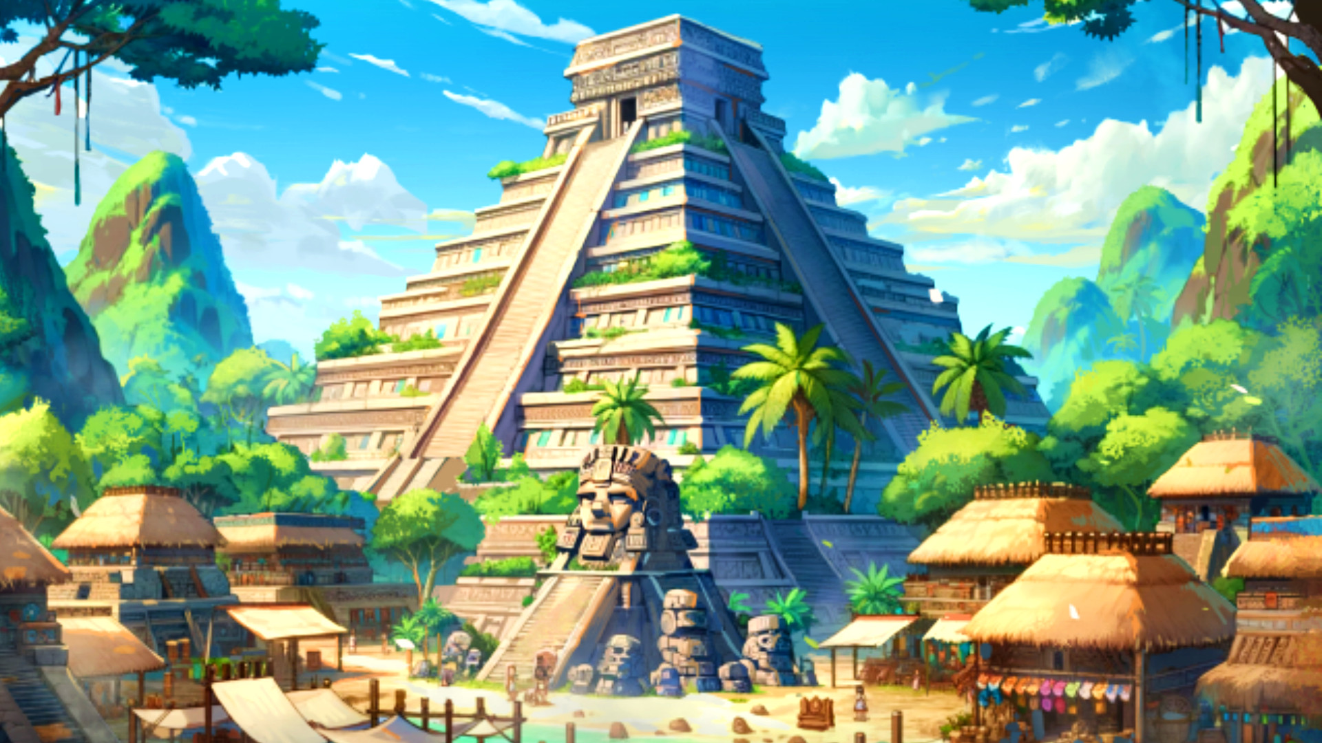 Promising city builder in early access on Steam adds new Aztec faction