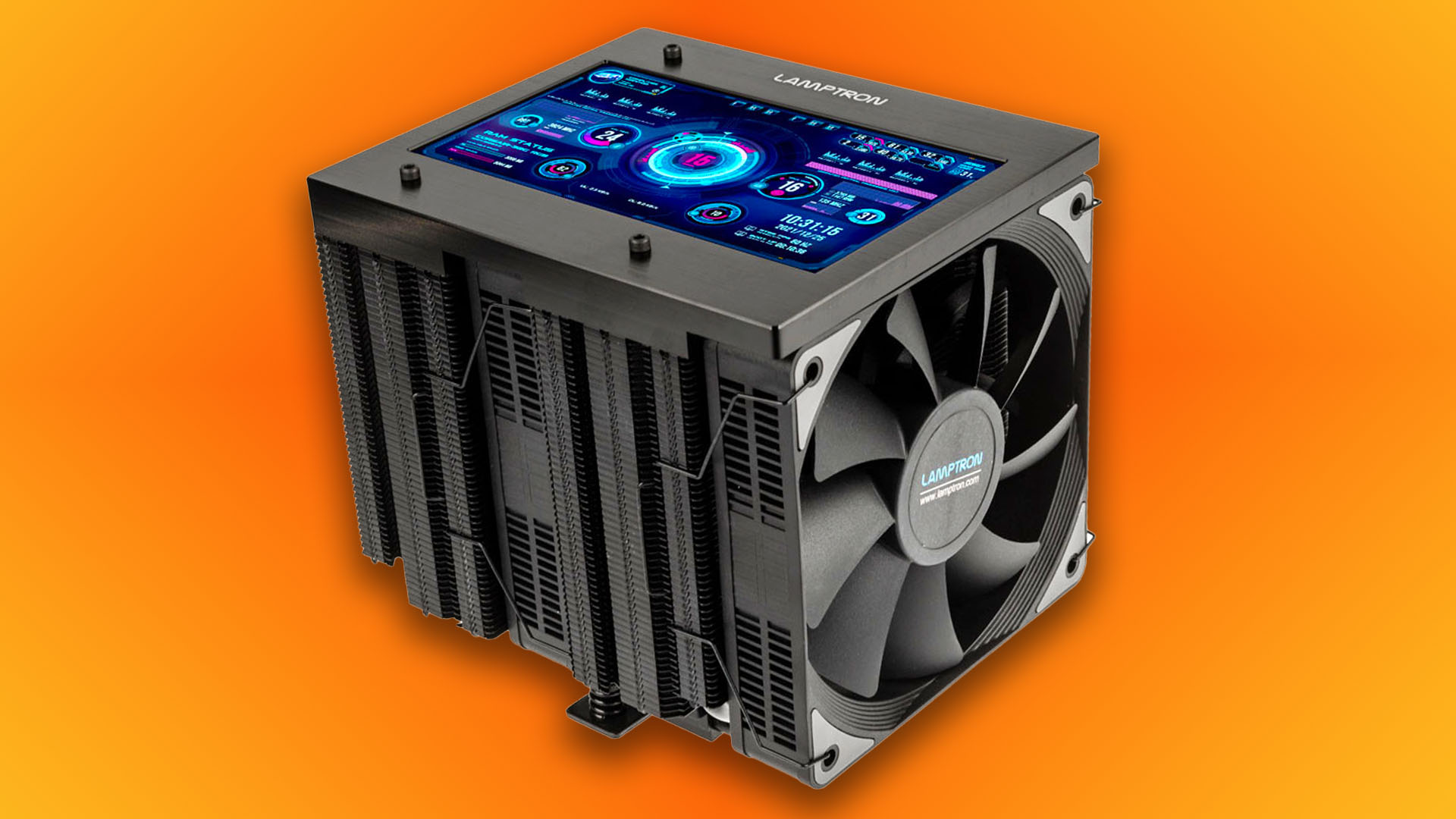 This CPU cooler costs more than a GPU, but it does have a screen