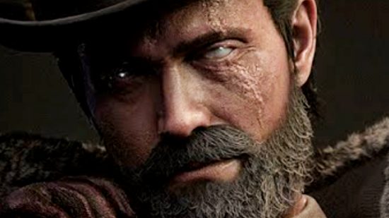 Lies of P removes Denuvo DRM, and it's on sale - A bearded man with one milky white eye, a scar running across it.
