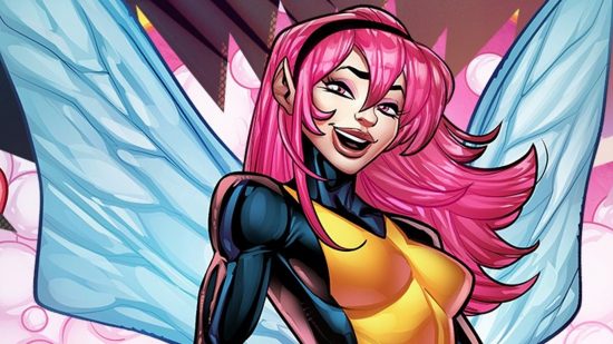 Pink-haired X-Men member Pixie, one of the card in the best Marvel Snap decks.