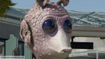 Starfield mod aliens Star Wars: a greedo looking alien