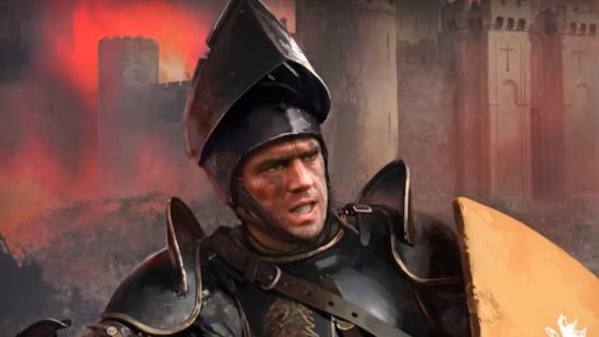 Stronghold: Definitive Edition gets huge new expansion: A medieval knight from Stronghold: Definitive Edition.