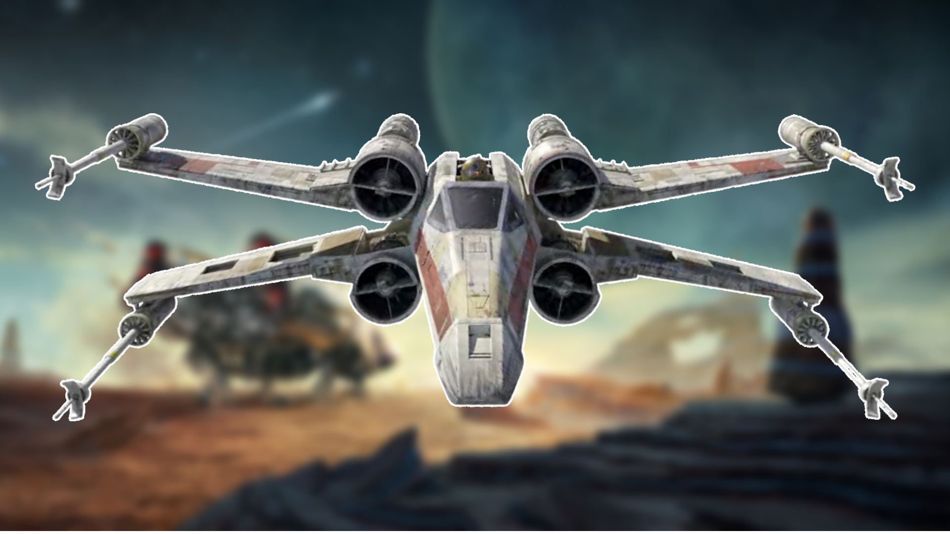 Het nieuwe Starfield-systeem voegt de geliefde Star Wars X-Wing toe als vliegbaar schip