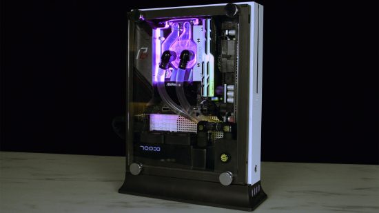 A mini-ITX PC built into the case of a Xbox One S
