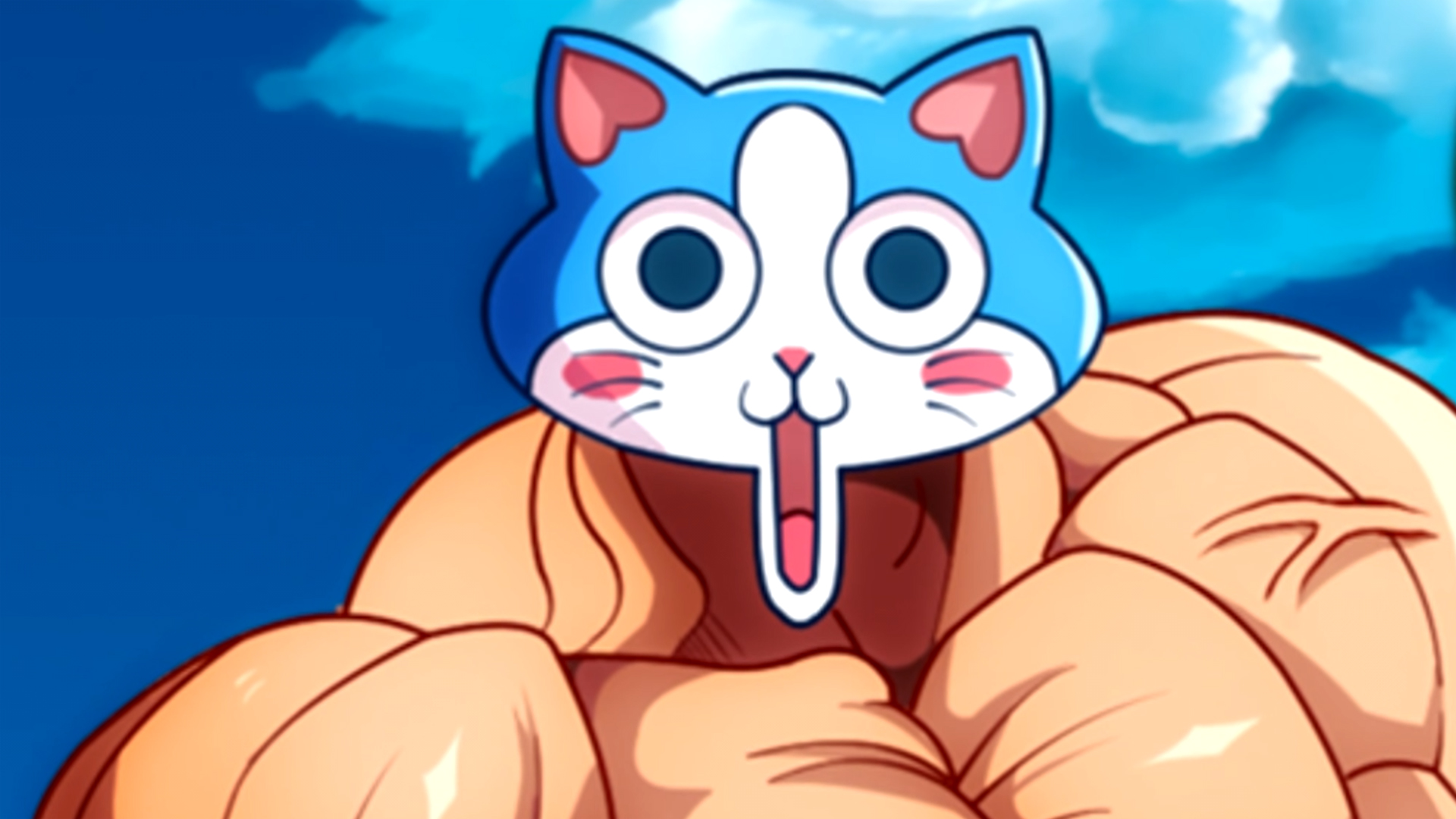 Solo developer drops muscular cat game on the way to hospital