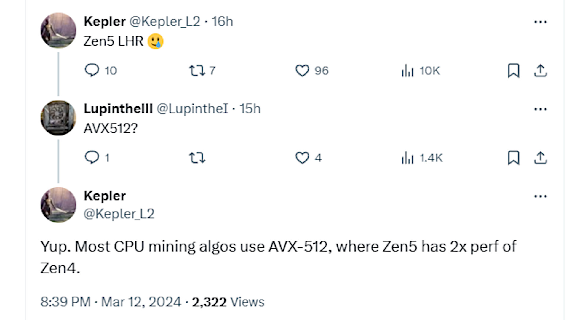Una publicación de X (anteriormente Twitter) de Kepler_L2