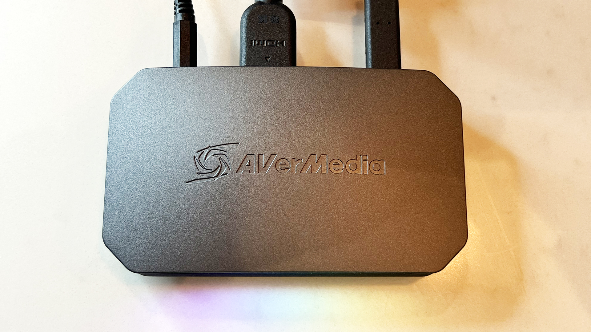 AverMedia Live Gamer Ultra 2.1 review image showing the product from above.