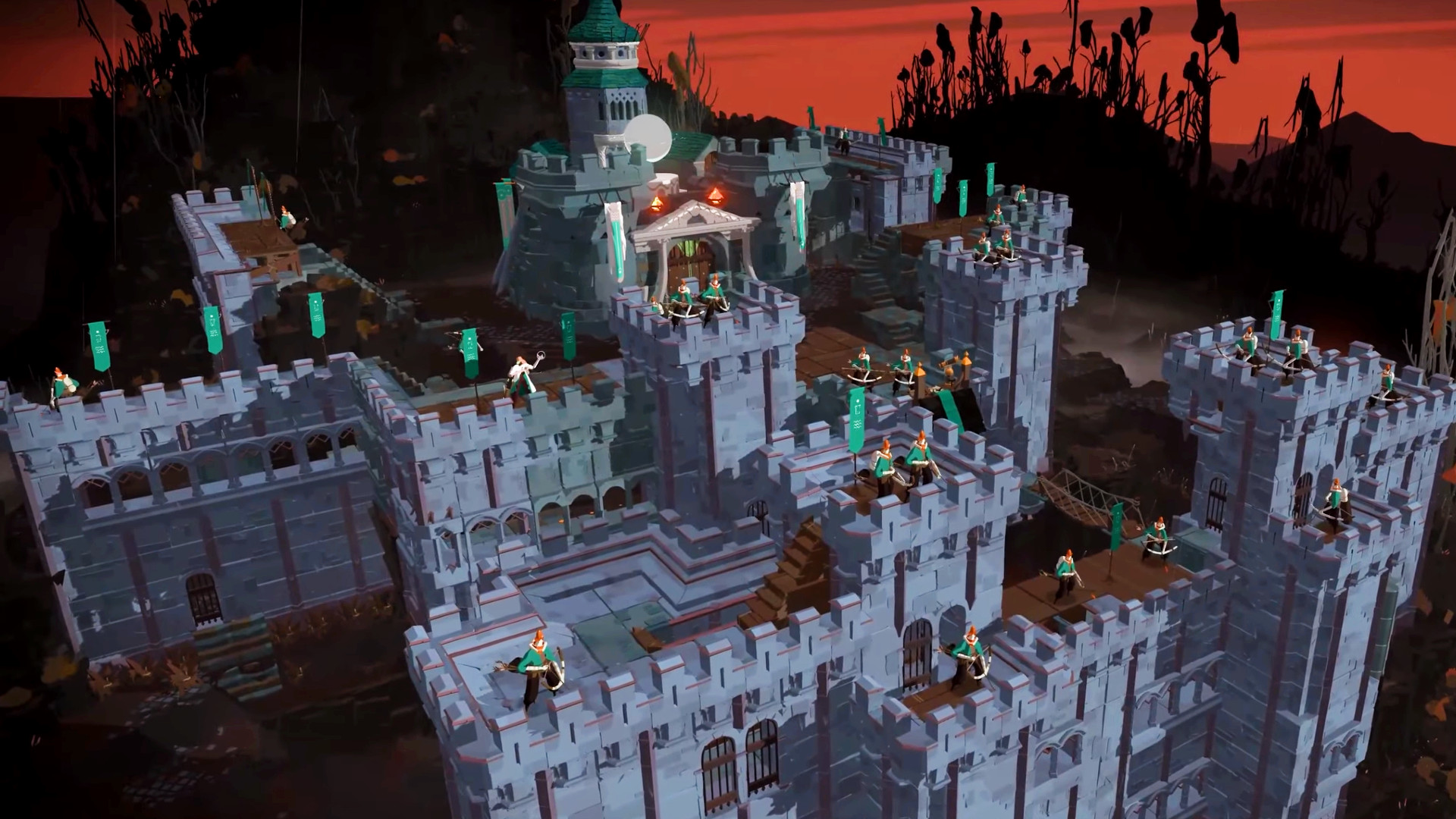 This Warcraft 3 inspired RTS game is like building castles with Lego