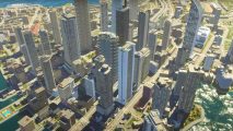 Cities Skylines 2 mods density: A huge downtown area from city building game Cities Skylines 2