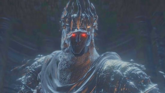 Dark Souls 3 mod sets demo launch date: A ghostly king with red eyes, from Dark Souls 3.