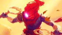 Dead Cells Steam player count: A hero from Steam roguelike game Dead Cells