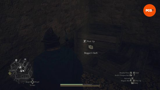 Dragon's Dogma 2 A Beggars Tale: the location of the garb